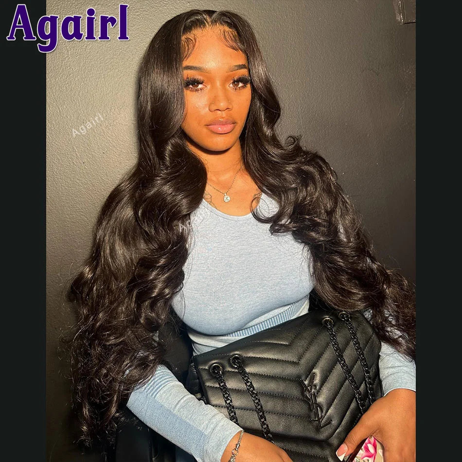 Ash Blonde 13X6 13X4 Transparent Lace Frontal Wig Barbie Ash Blonde Pre Plucked Ready Go 6X4 Body Wave Human Hair Wigs for Women