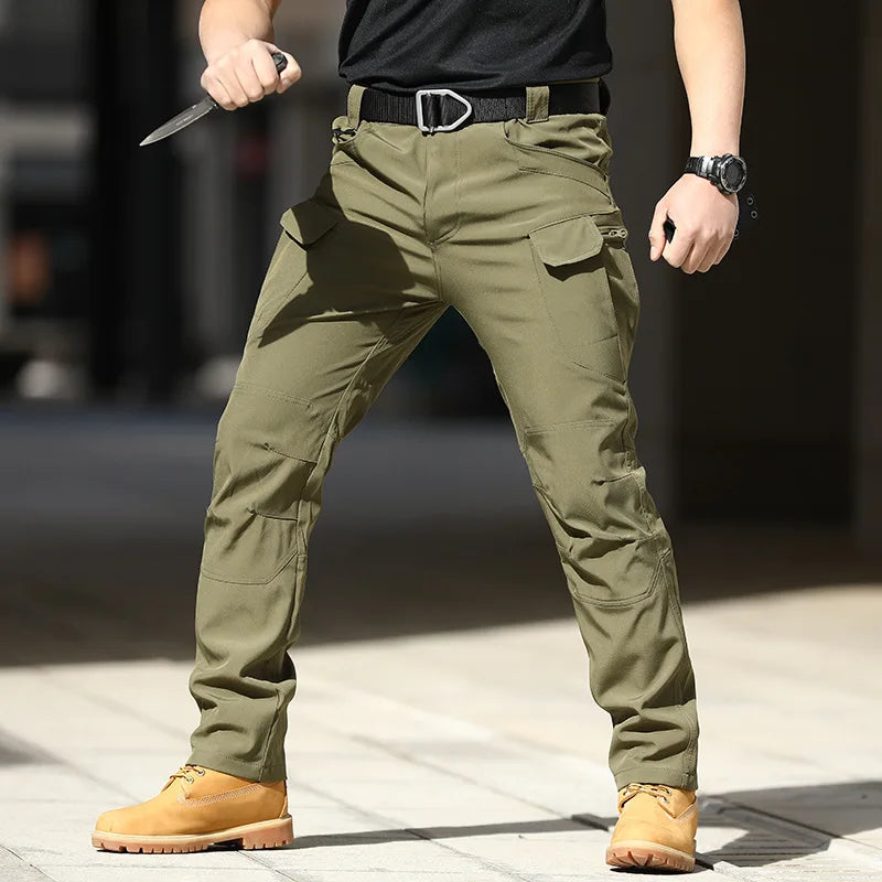 2024 new Tactical Cargo Pants Men Combat Trousers Pants Multiple Pockets Working Hiking Casual Men's Trousers Plus Size 6XL